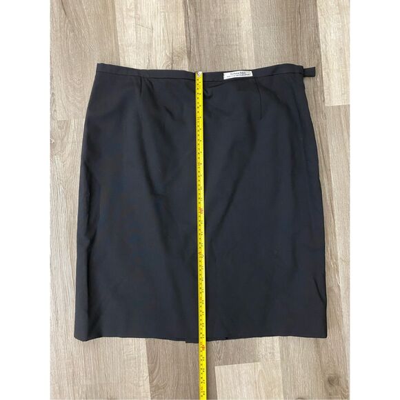 Pendleton NWT Black Pencil Skirt, Wool Blend Bottom, Size 16, MSRP $148 - Picture 2 of 8
